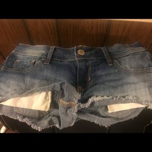 Hollister jean shorts